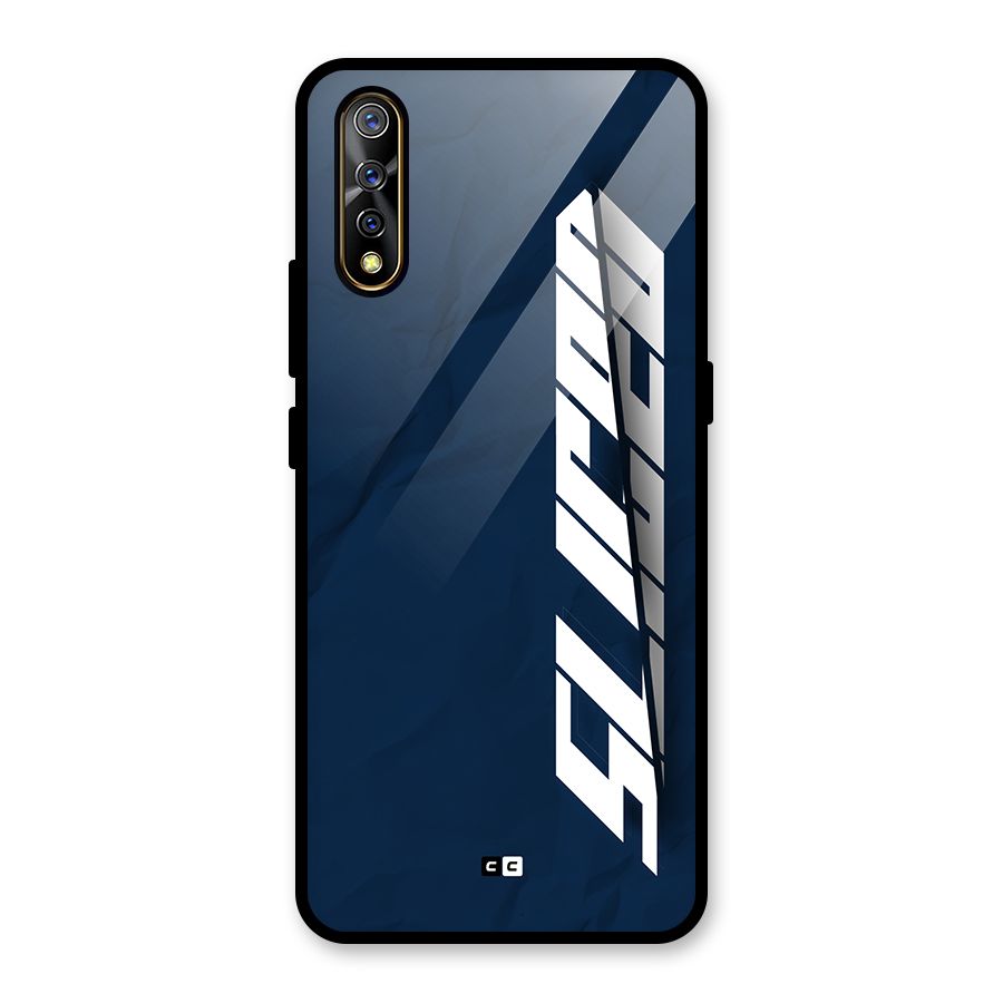 Sliced Now Glass Back Case for Vivo S1