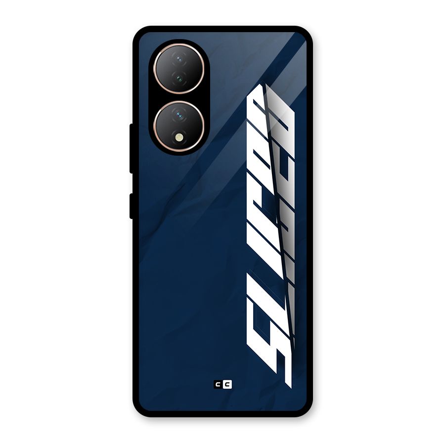 Sliced Now Glass Back Case for Vivo T2