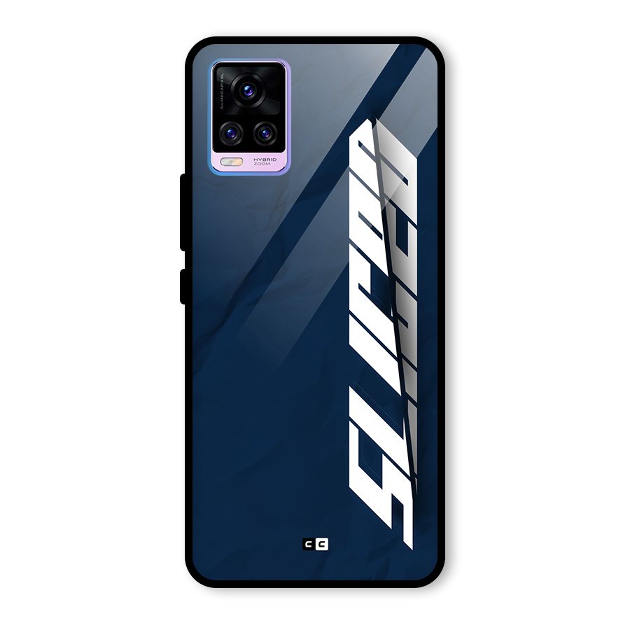 Sliced Now Glass Back Case for Vivo V20 Pro