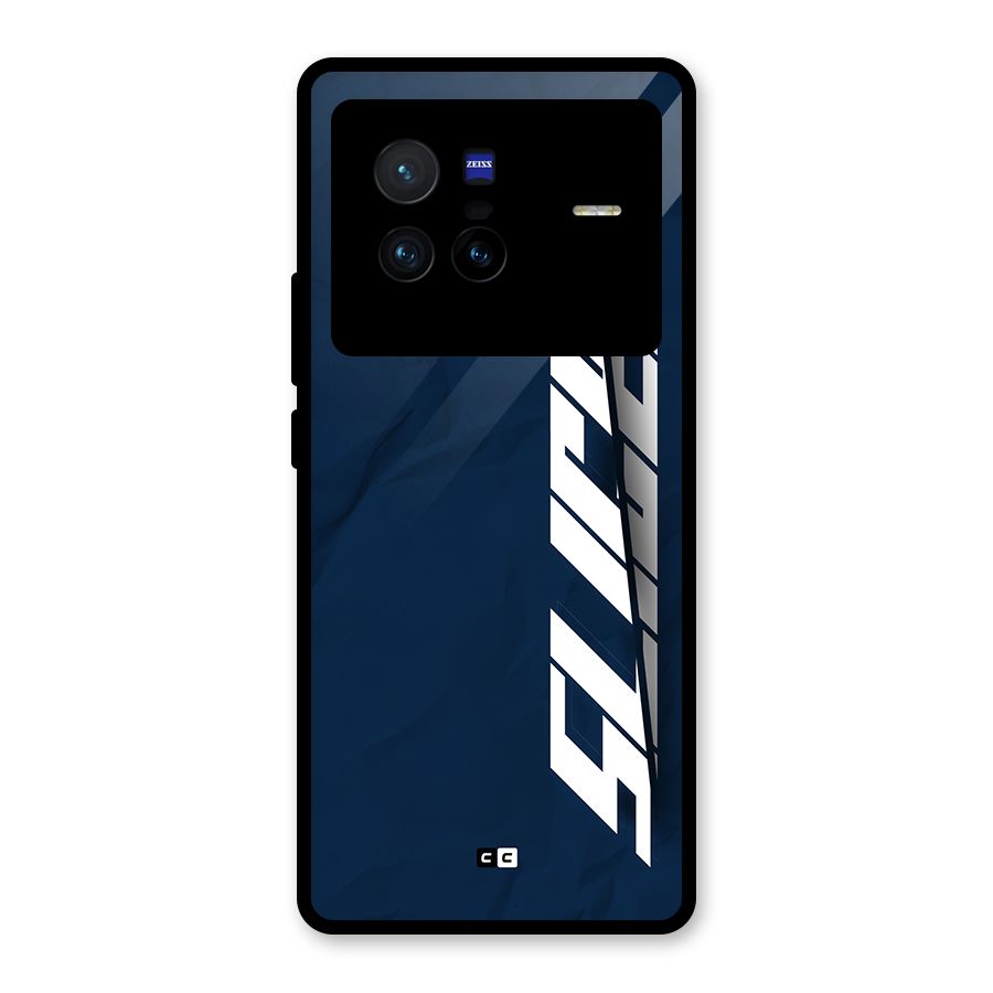 Sliced Now Glass Back Case for Vivo X80