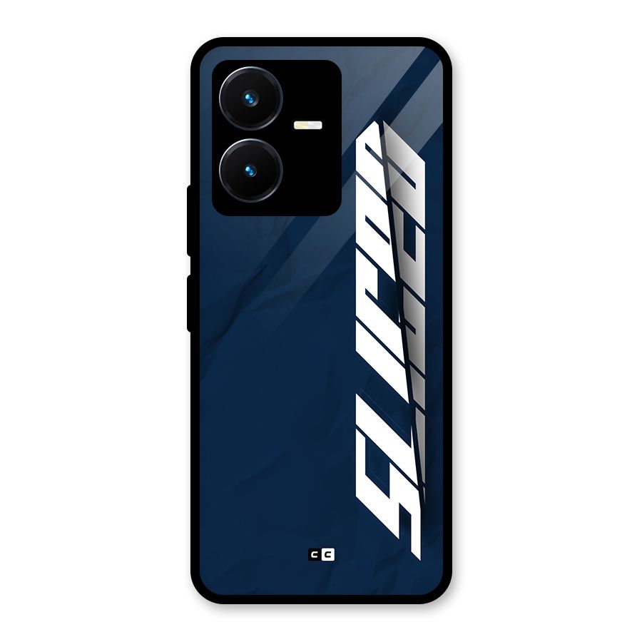 Sliced Now Glass Back Case for Vivo Y22