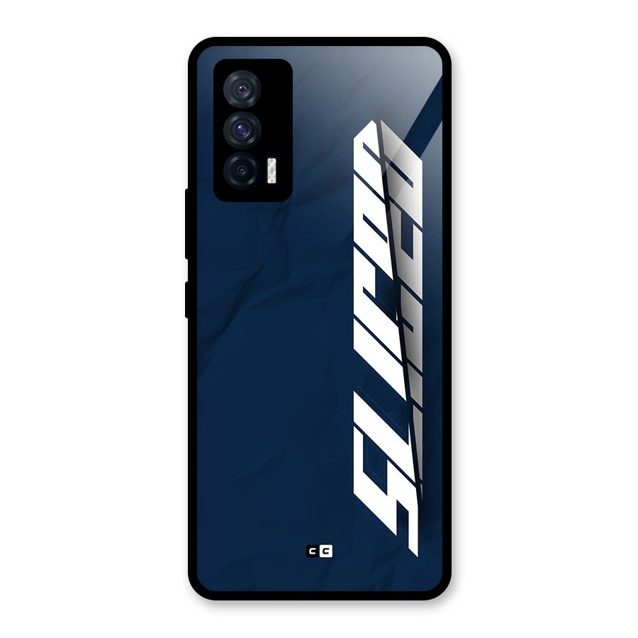 Sliced Now Glass Back Case for Vivo iQOO 7 5G