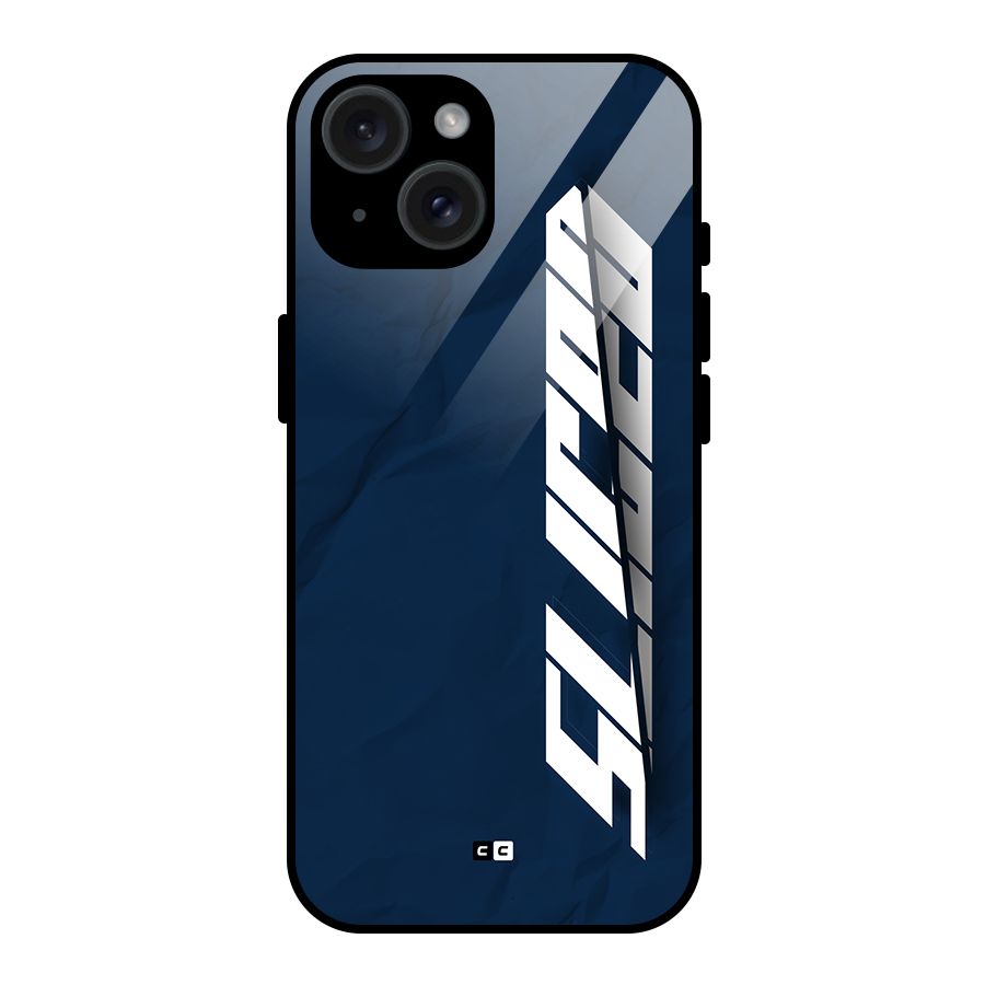 Sliced Now Glass Back Case for iPhone 15