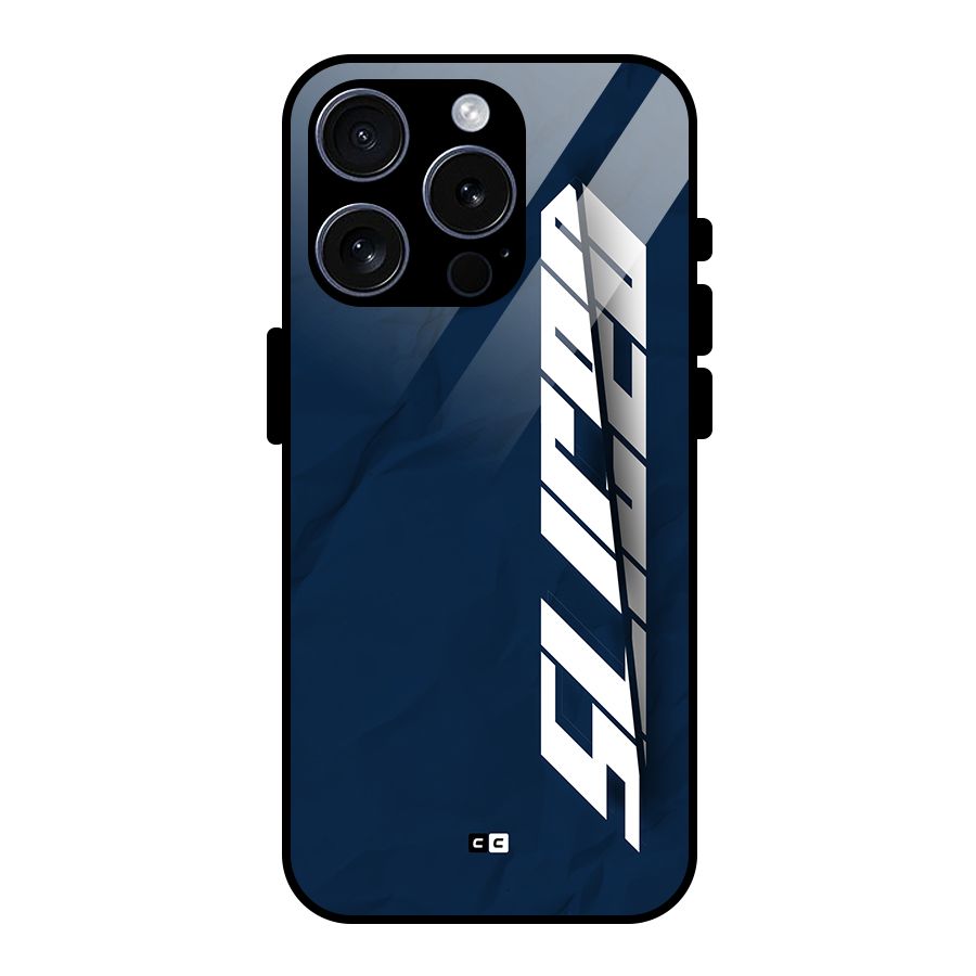 Sliced Now Glass Back Case for iPhone 15 Pro