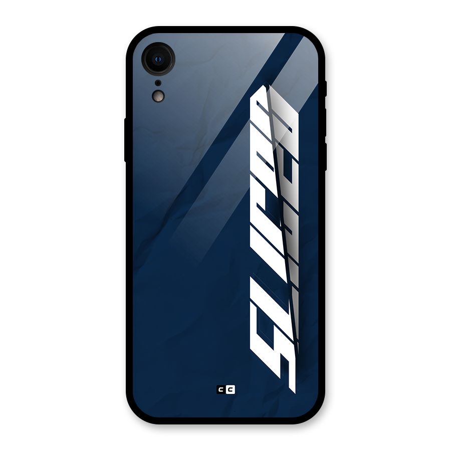 Sliced Now Glass Back Case for iPhone XR