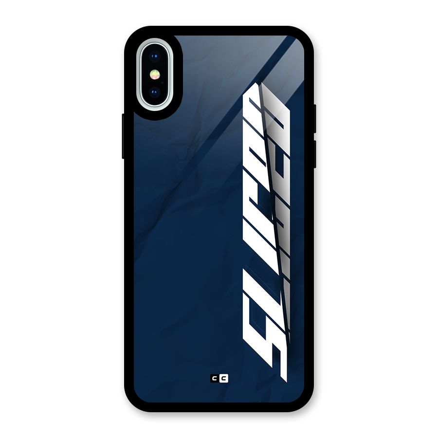 Sliced Now Glass Back Case for iPhone XS