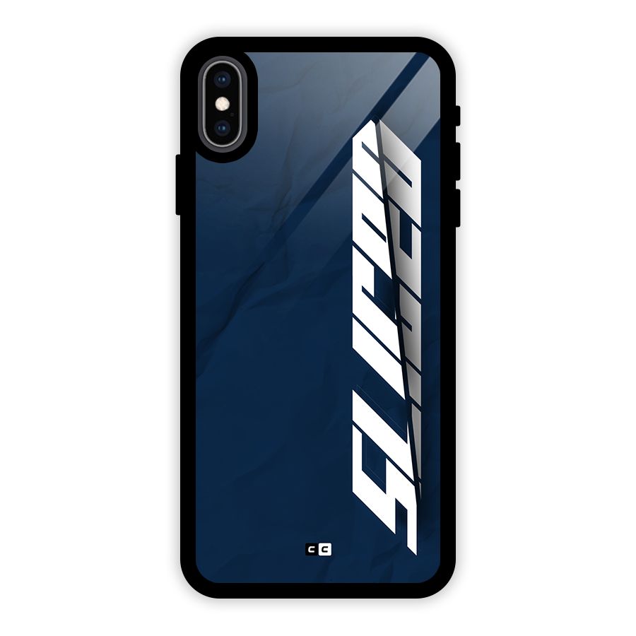 Sliced Now Glass Back Case for iPhone XS Max