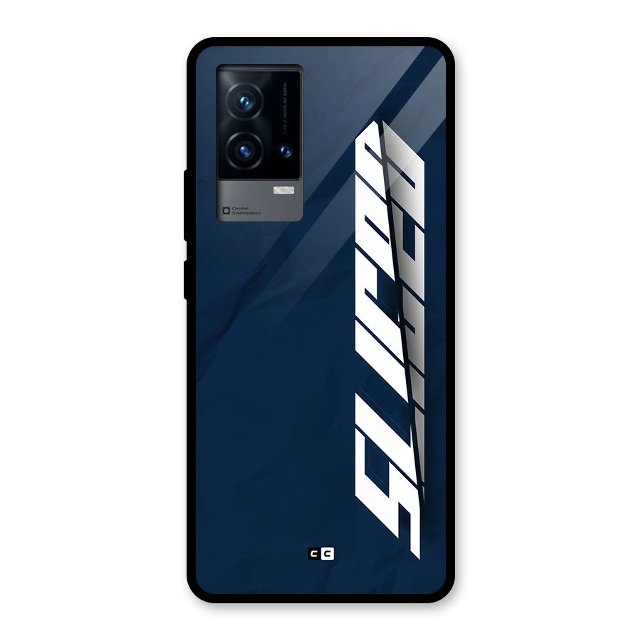 Sliced Now Glass Back Case for iQOO 9 5G