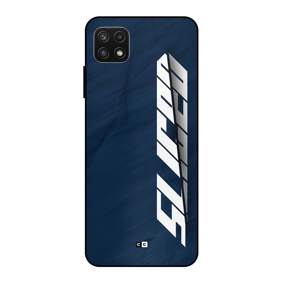 Sliced Now Metal Back Case for Galaxy A22 5G