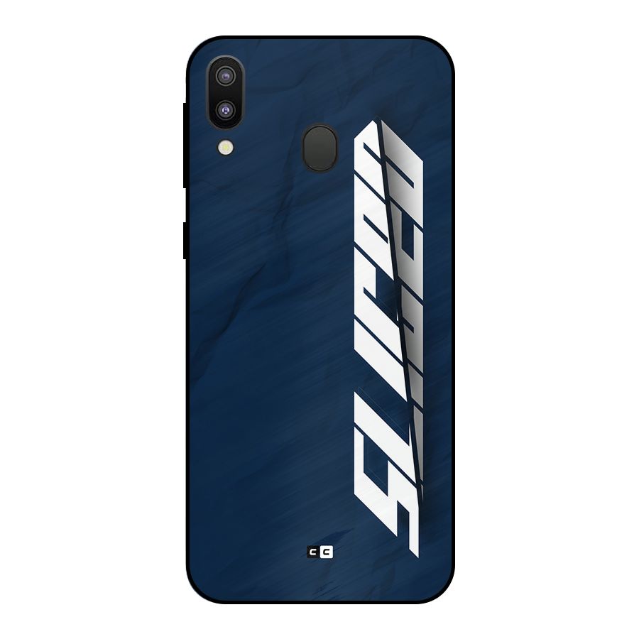 Sliced Now Metal Back Case for Galaxy M20