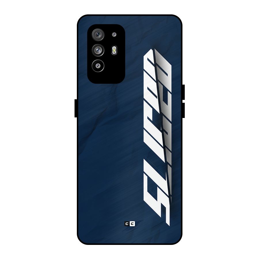 Sliced Now Metal Back Case for Oppo F19 Pro Plus 5G
