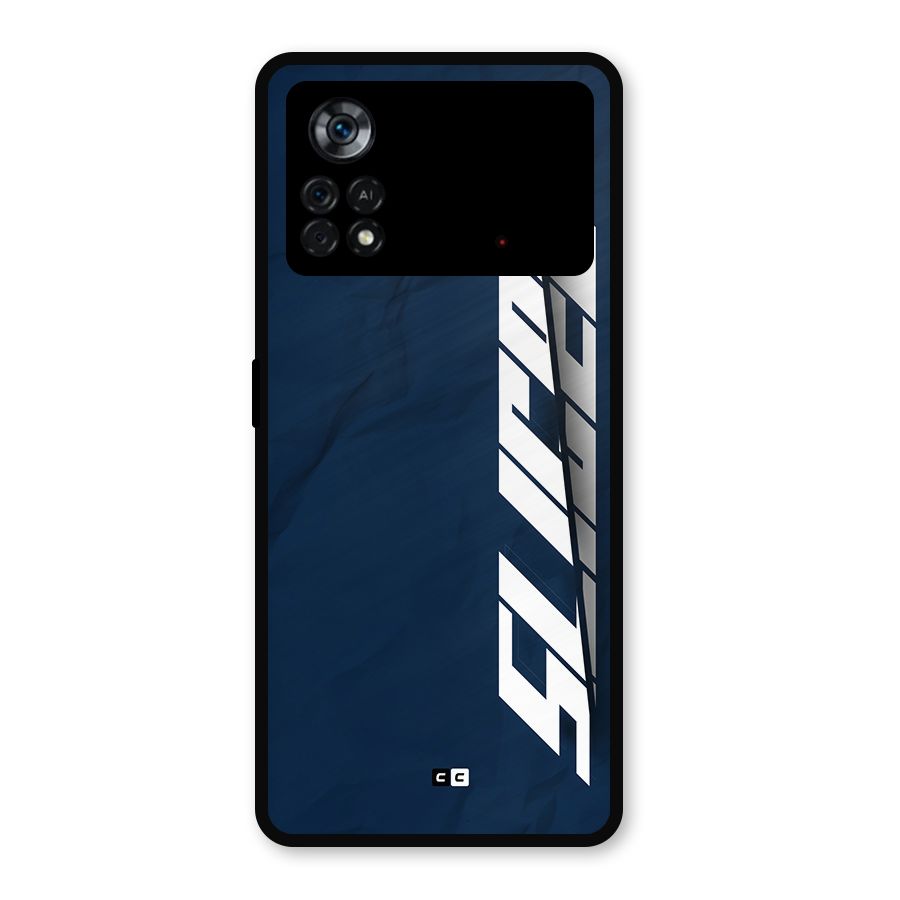 Sliced Now Metal Back Case for Poco X4 Pro 5G