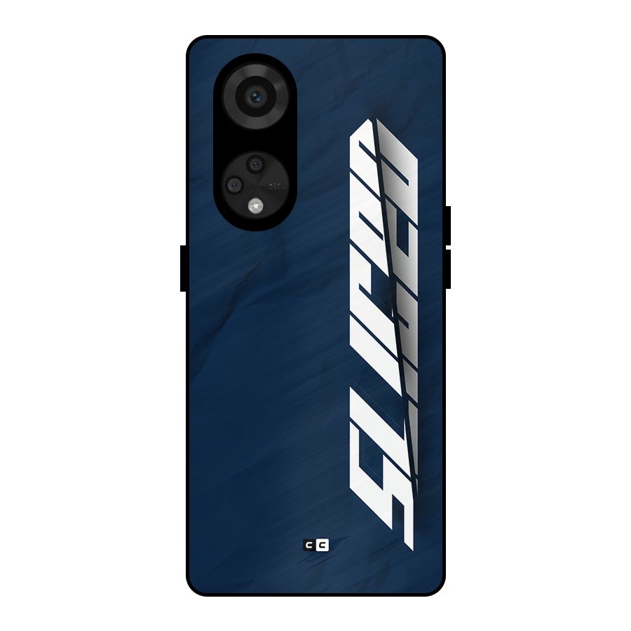 Sliced Now Metal Back Case for Reno8 T 5G