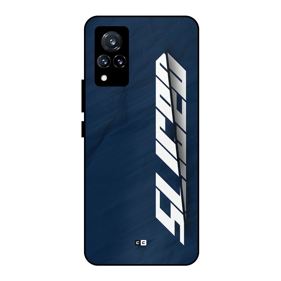 Sliced Now Metal Back Case for Vivo V21 5G