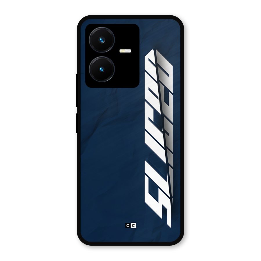 Sliced Now Metal Back Case for Vivo Y22