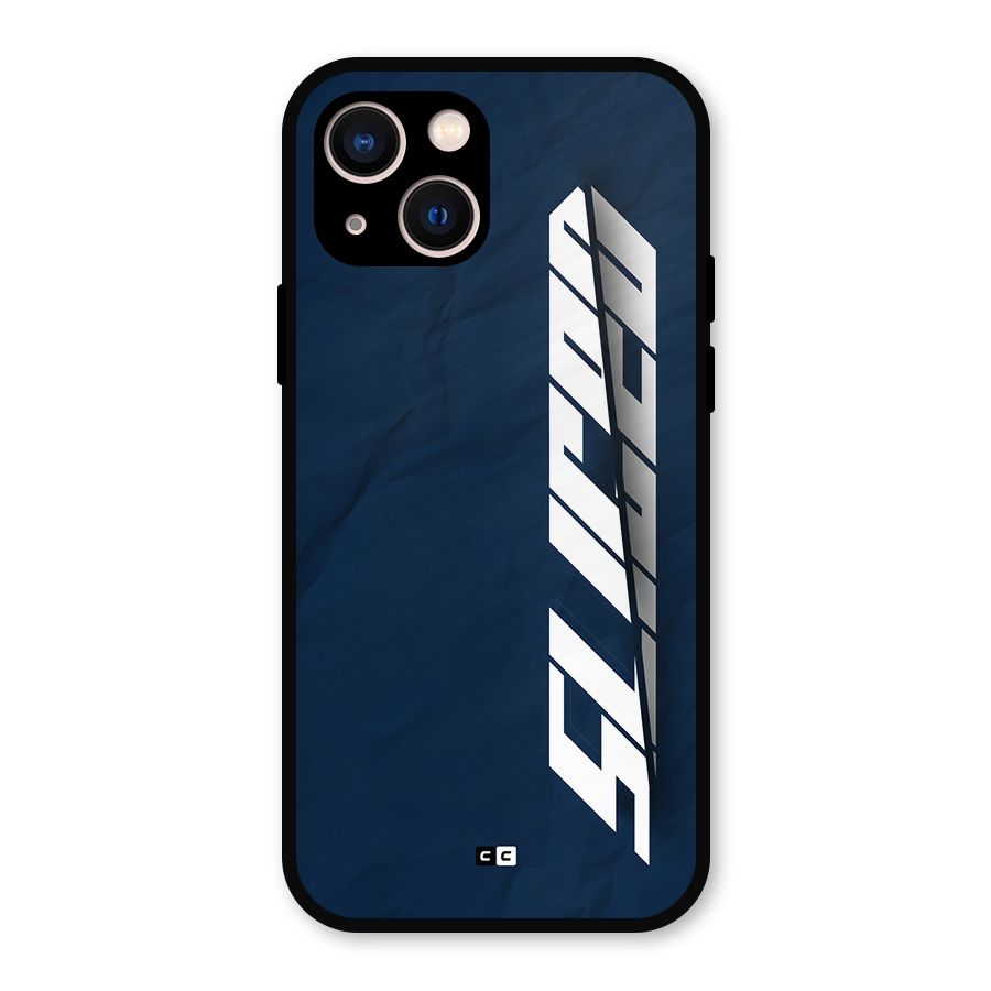 Sliced Now Metal Back Case for iPhone 13