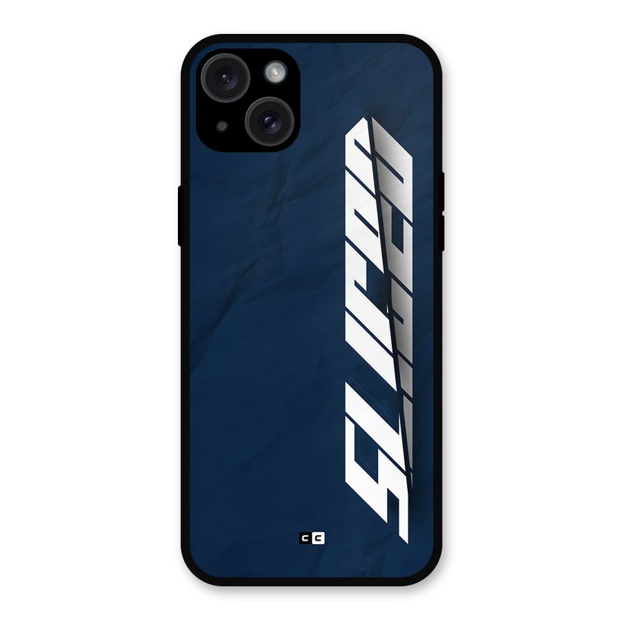 Sliced Now Metal Back Case for iPhone 15 Plus
