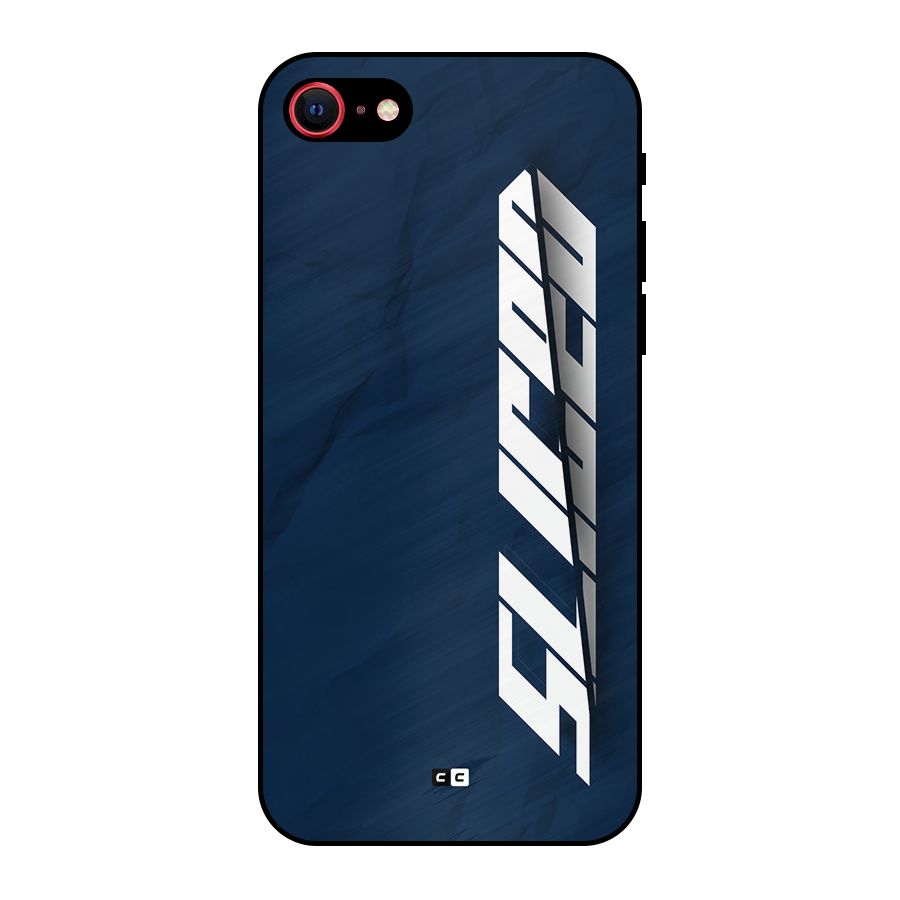 Sliced Now Metal Back Case for iPhone 8