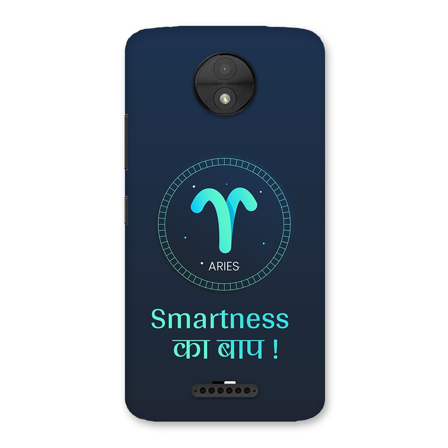 Smart Aries Back Case for Moto C