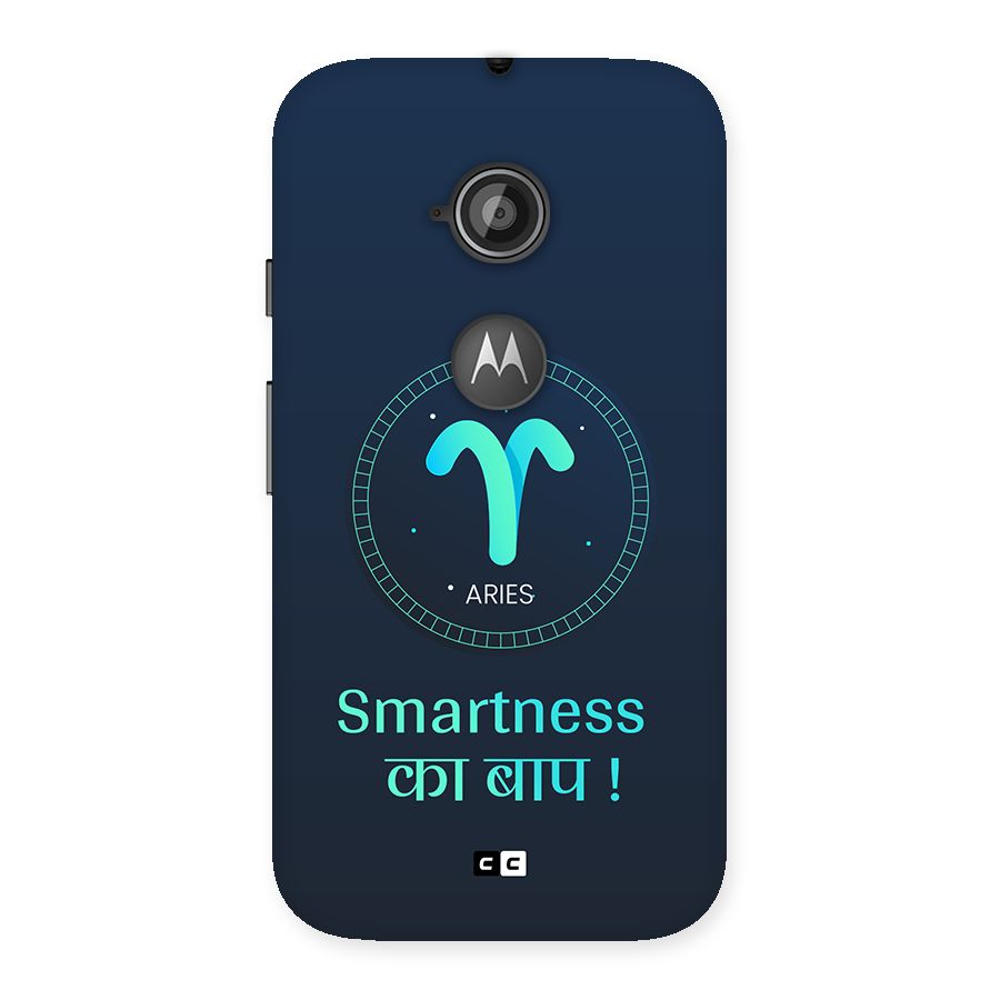 Smart Aries Back Case for Moto E 2nd Gen