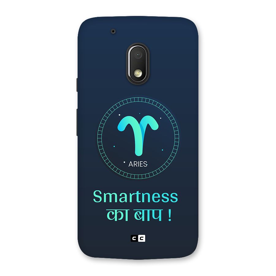 Smart Aries Back Case for Moto G4 Play