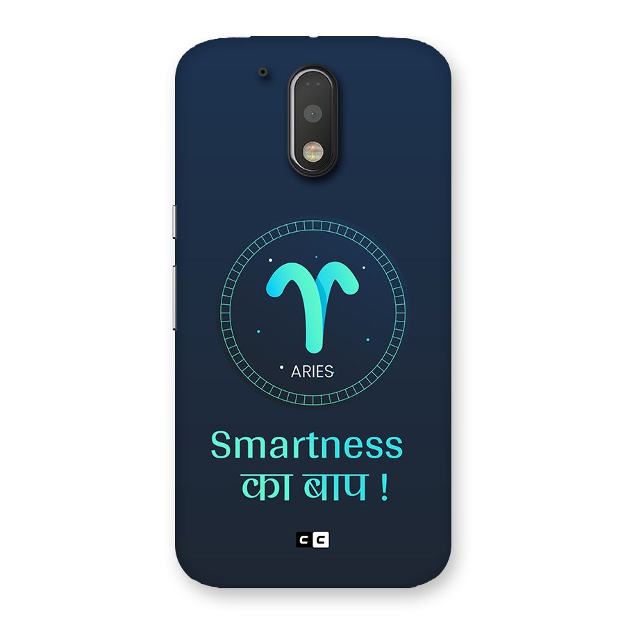 Smart Aries Back Case for Moto G4 Plus