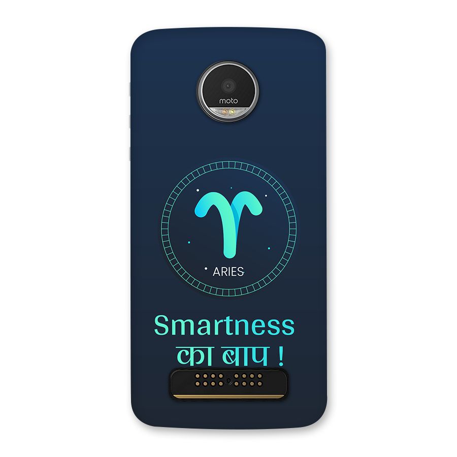 Smart Aries Back Case for Moto Z Play