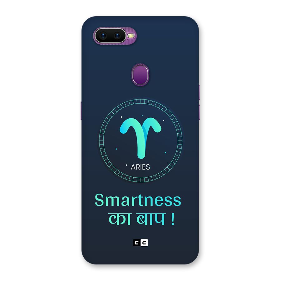 Smart Aries Back Case for Oppo F9