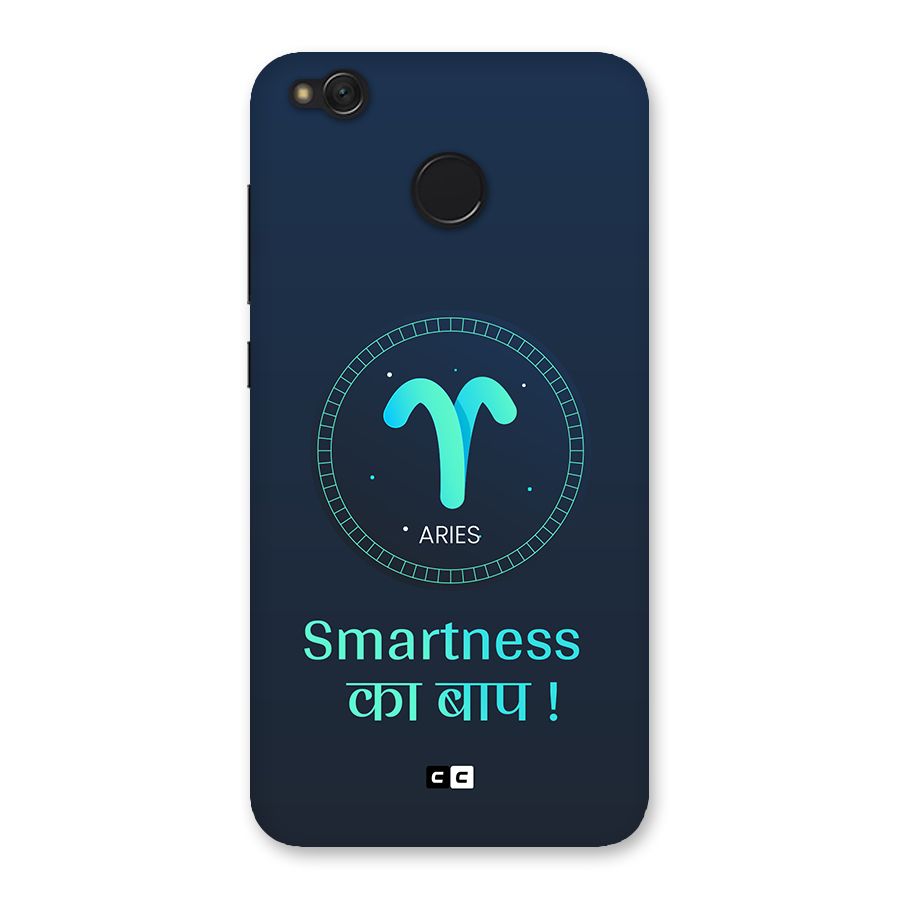 Smart Aries Back Case for Redmi 4