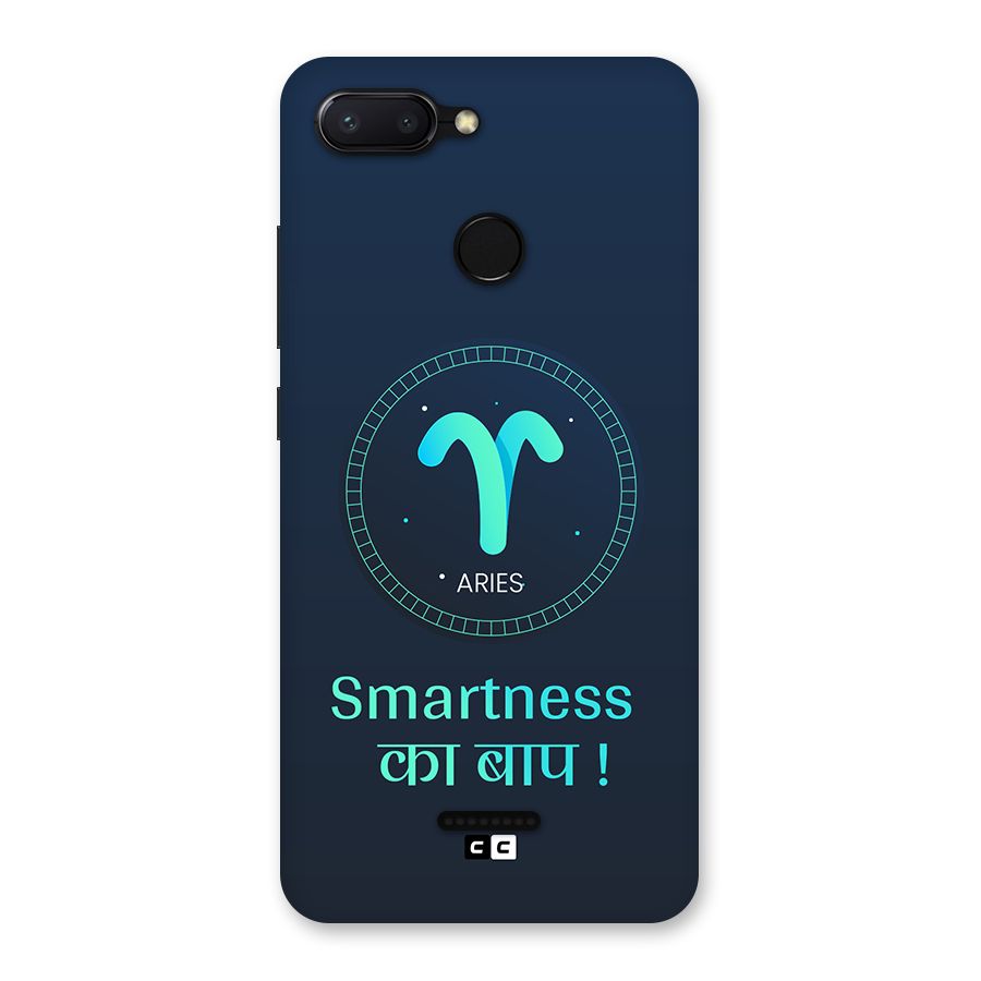 Smart Aries Back Case for Redmi 6