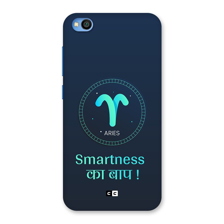 Smart Aries Back Case for Redmi Go