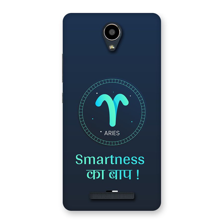 Smart Aries Back Case for Redmi Note 2