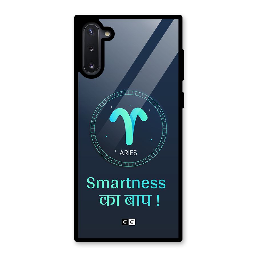 Smart Aries Glass Back Case for Galaxy Note 10