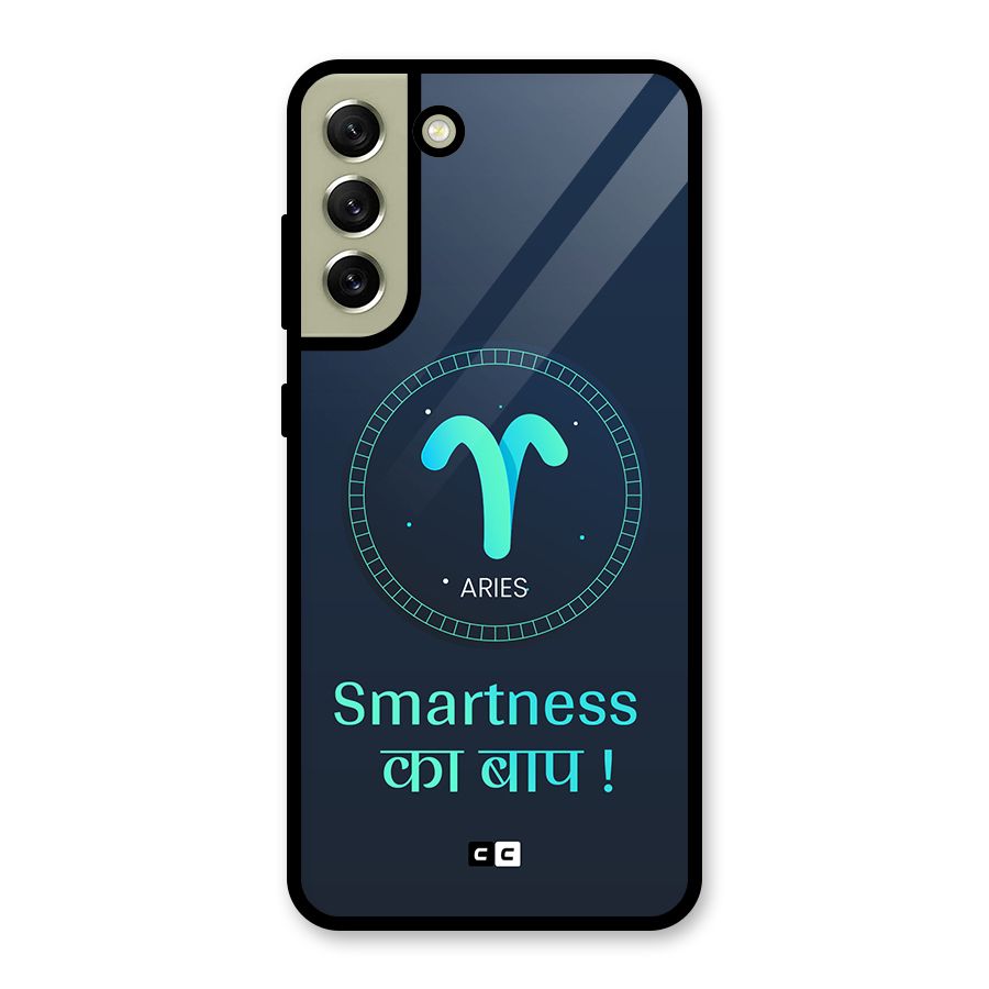 Smart Aries Glass Back Case for Galaxy S21 FE 5G