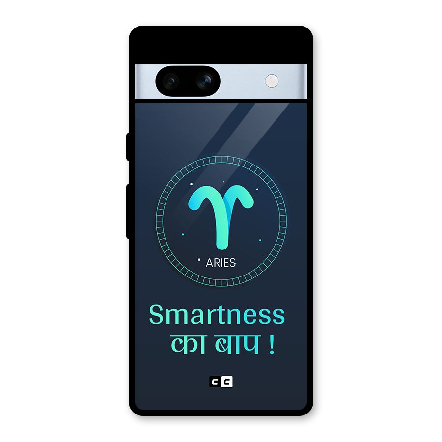 Smart Aries Glass Back Case for Google Pixel 7a