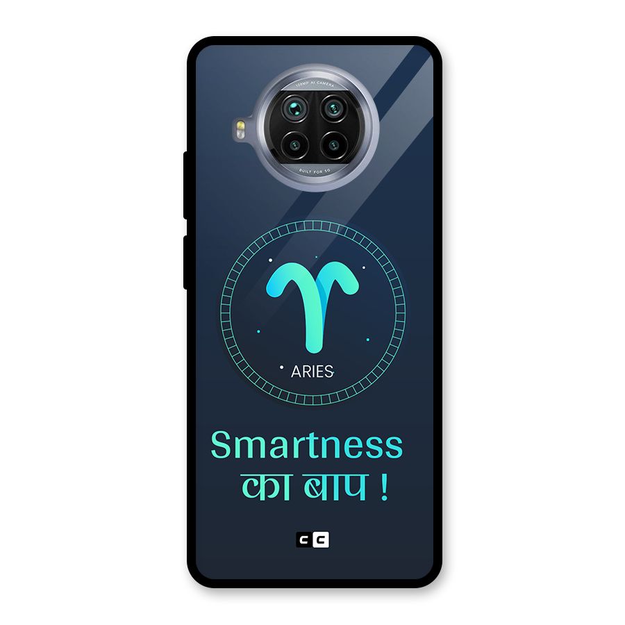 Smart Aries Glass Back Case for Mi 10i