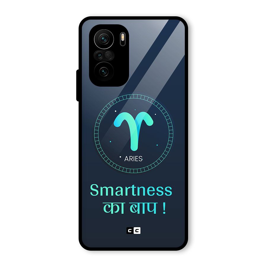 Smart Aries Glass Back Case for Mi 11X Pro
