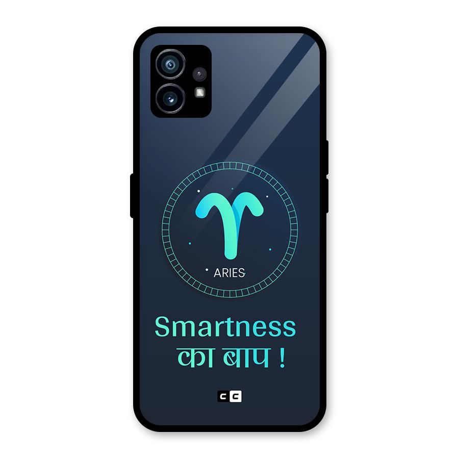 Smart Aries Glass Back Case for Nothing Phone 1