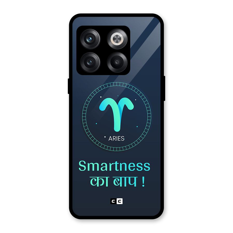 Smart Aries Glass Back Case for OnePlus 10T