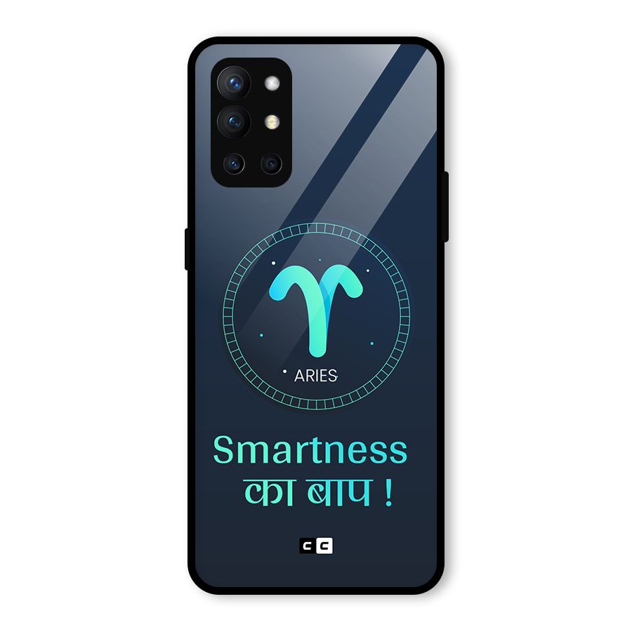 Smart Aries Glass Back Case for OnePlus 9R