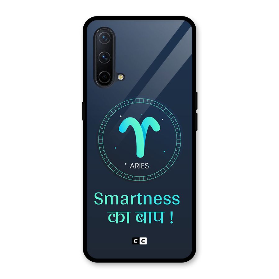 Smart Aries Glass Back Case for OnePlus Nord CE 5G