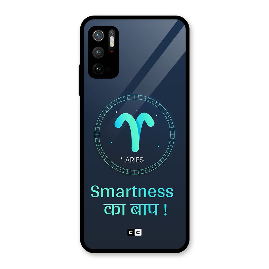 Smart Aries Glass Back Case for Poco M3 Pro 5G