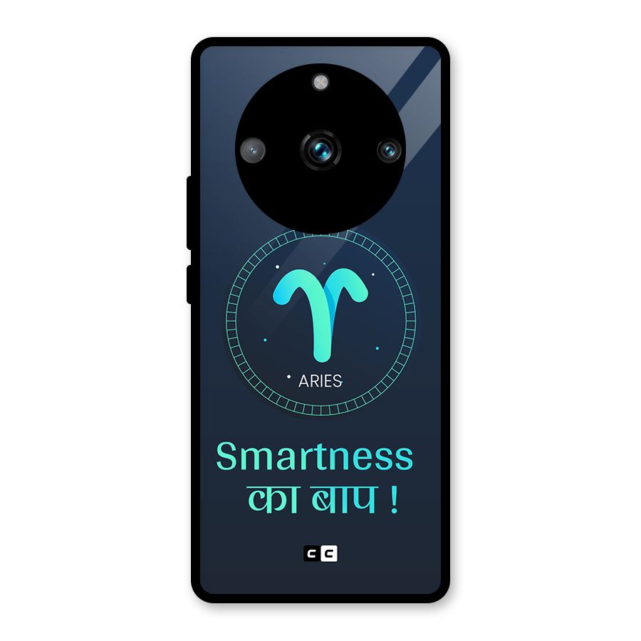 Smart Aries Glass Back Case for Realme 11 Pro