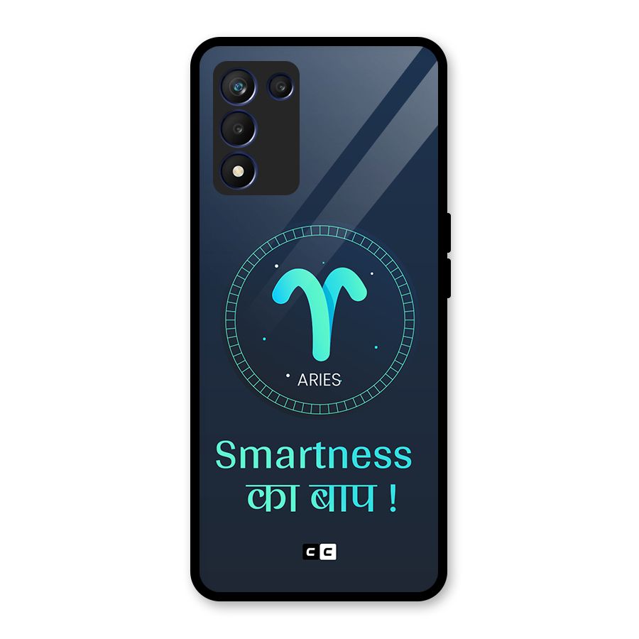 Smart Aries Glass Back Case for Realme 9 5G Speed