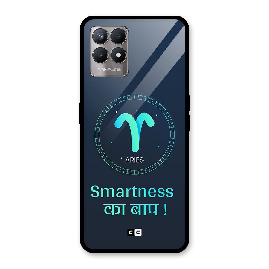 Smart Aries Glass Back Case for Realme Narzo 50