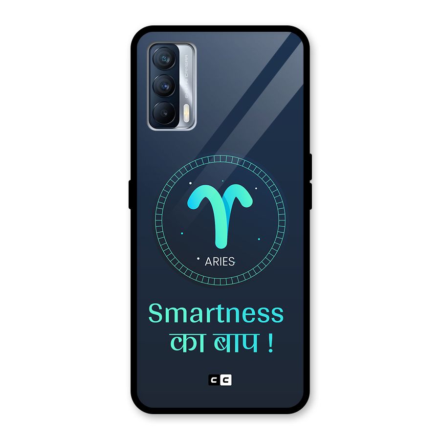 Smart Aries Glass Back Case for Realme X7