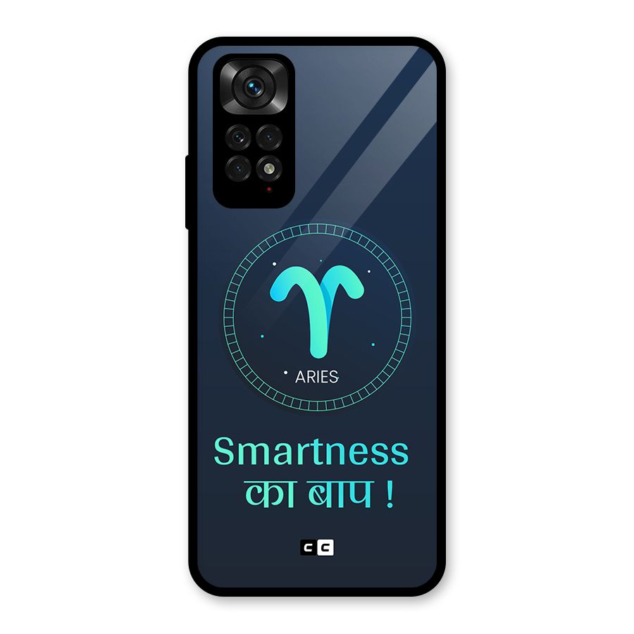 Smart Aries Glass Back Case for Redmi Note 11