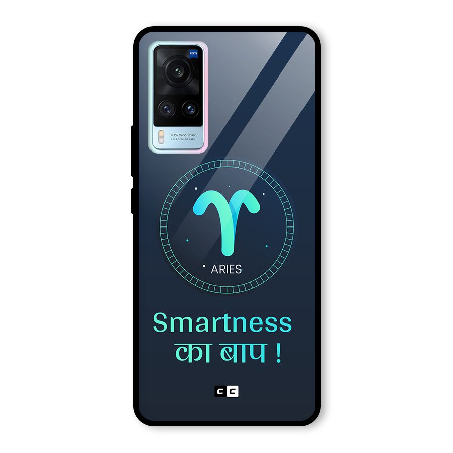 Smart Aries Glass Back Case for Vivo X60