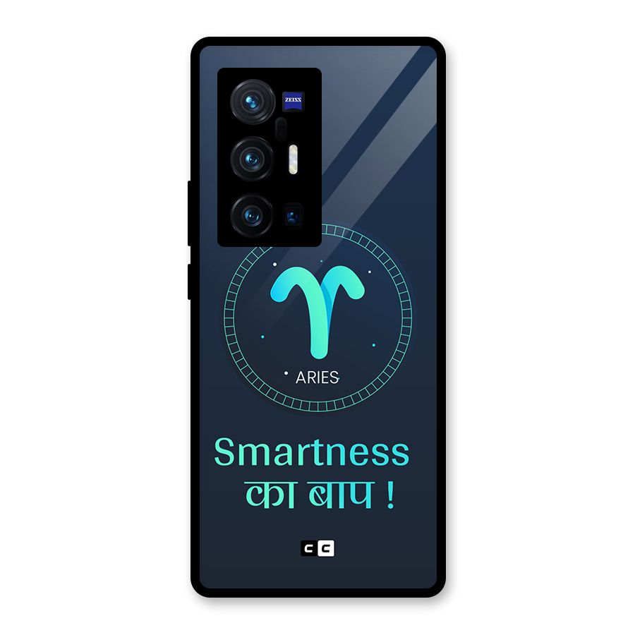 Smart Aries Glass Back Case for Vivo X70 Pro Plus