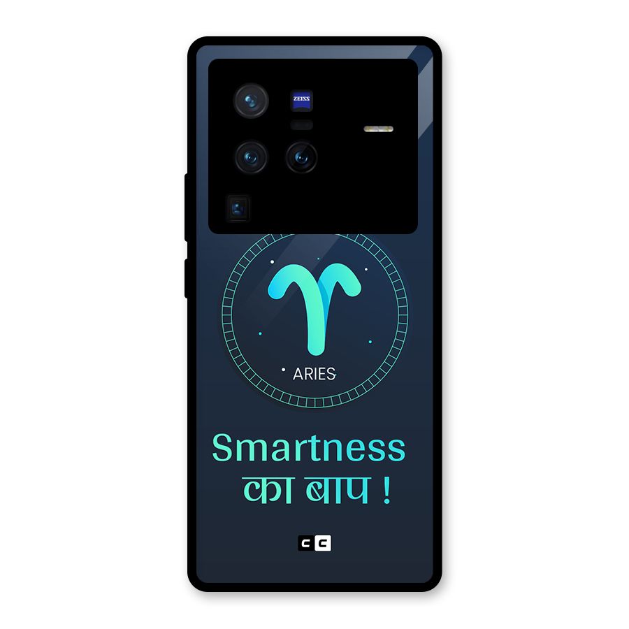 Smart Aries Glass Back Case for Vivo X80 Pro